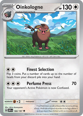 Oinkologne [184/197] [Obsidian Flames]