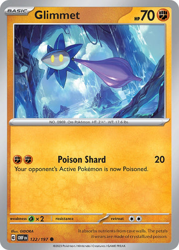 Glimmet [122/197] [Obsidian Flames] Reverse Holofoil