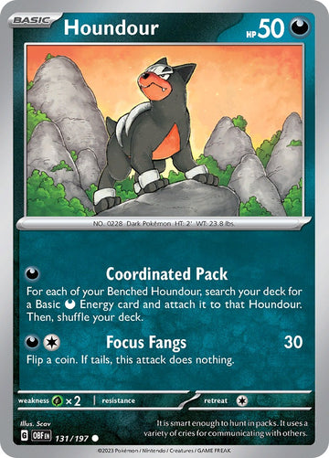 Houndour [131/197] [Obsidian Flames]