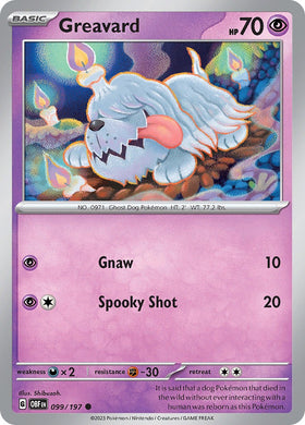 Greavard [099/197] [Obsidian Flames]