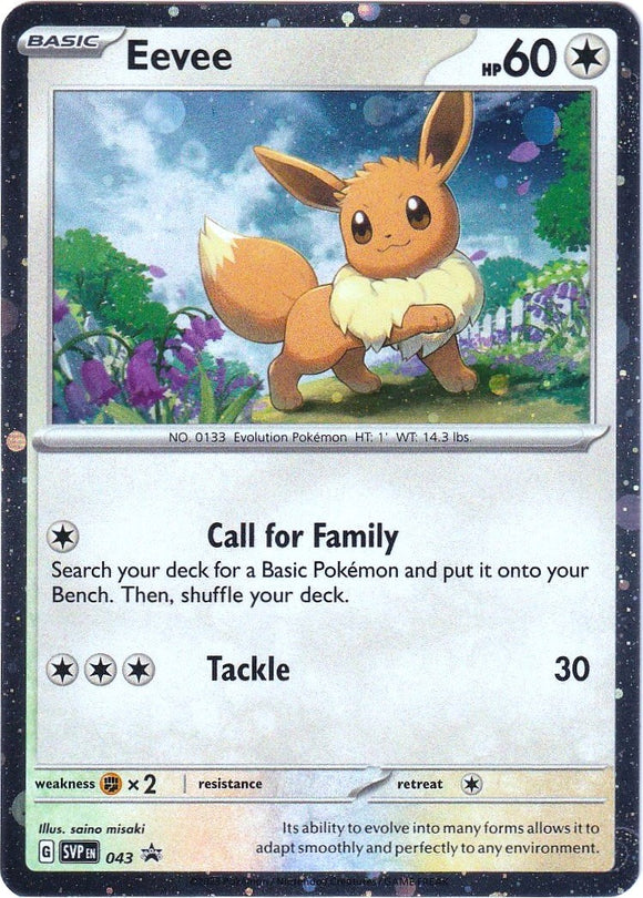 Eevee [043] [Scarlet & Violet Promo Cards] Holofoil