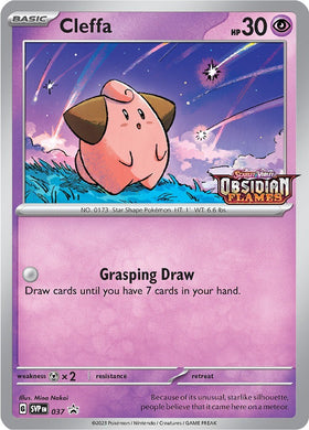 Cleffa (Scarlet & Violet Promo Cards Stamped) [037] [Scarlet & Violet Promo Cards] Holofoil