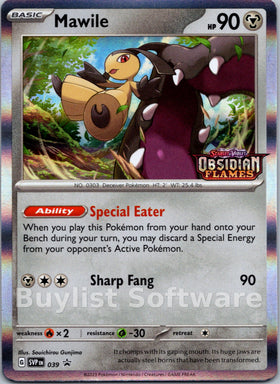 Mawile (Scarlet & Violet Promo Cards Stamped) [039] [Scarlet & Violet Promo Cards] Holofoil