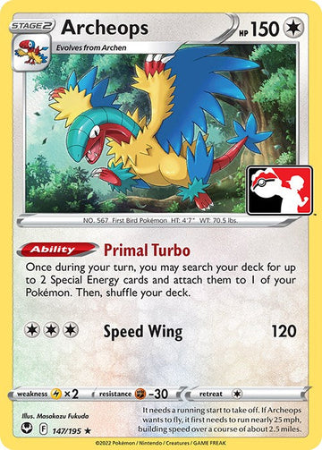 Archeops [147/195] [Prize Pack Series Cards]
