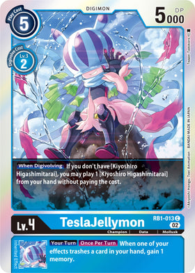 TeslaJellymon [RB1-013] [Resurgence Booster] Foil