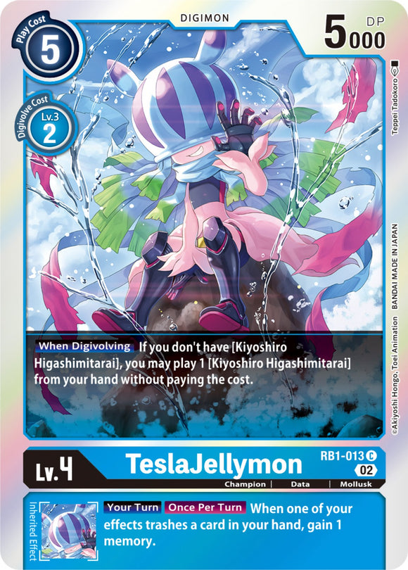 TeslaJellymon [RB1-013] [Resurgence Booster] Foil