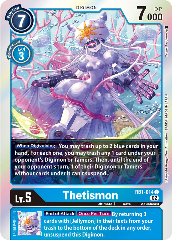 Thetismon [RB1-014] [Resurgence Booster] Foil