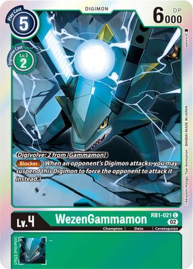 WezenGammamon [RB1-021] [Resurgence Booster] Foil