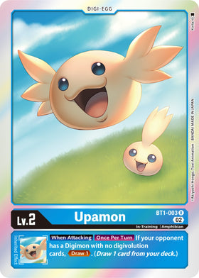 Upamon (Resurgence Booster Reprint) [BT1-003] [Resurgence Booster] Foil