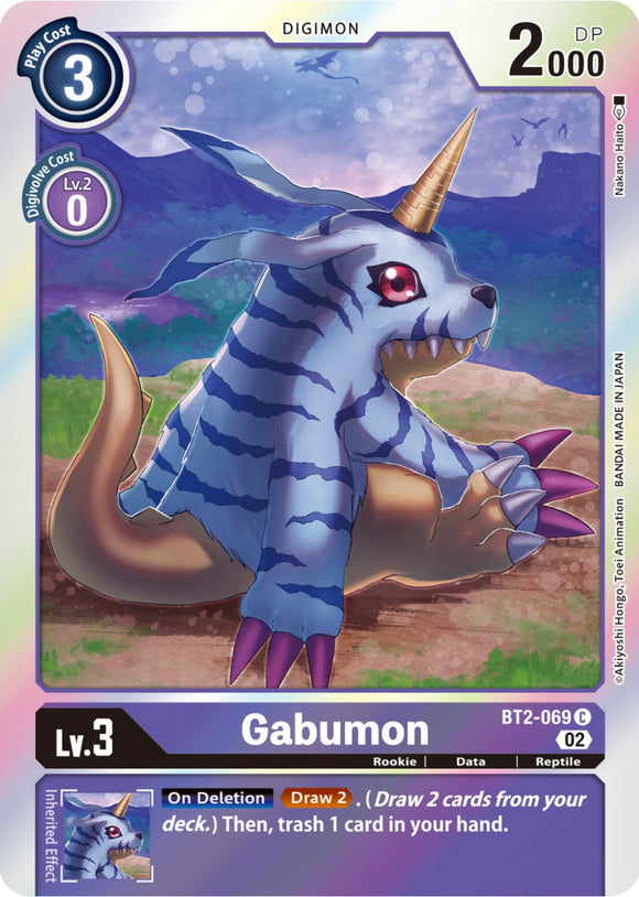 Gabumon (Resurgence Booster Reprint) [BT2-069] [Resurgence Booster] Foil