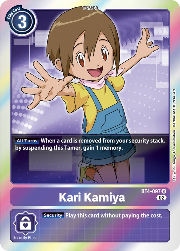 Kari Kamiya (Resurgence Booster Reprint) [BT4-097] [Resurgence Booster] Foil