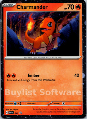 Charmander (Cosmos Holo) [047] [Scarlet & Violet Promo Cards] Holofoil