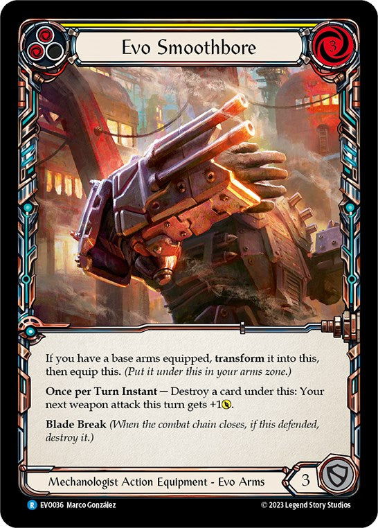 Evo Smoothbore [EVO036] [Bright Lights] Cold Foil