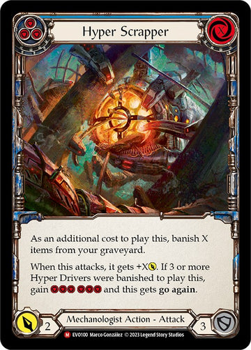 Hyper Scrapper [EVO100] [Bright Lights] Rainbow Foil