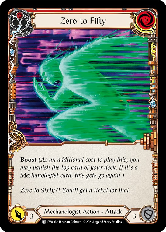 Zero to Fifty (Red) [EVO162] [Bright Lights]
