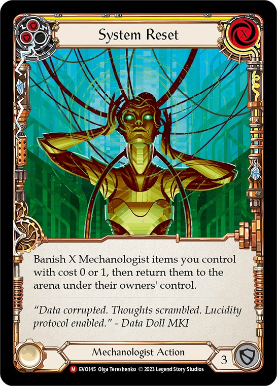 System Reset [EVO145] [Bright Lights] Rainbow Foil