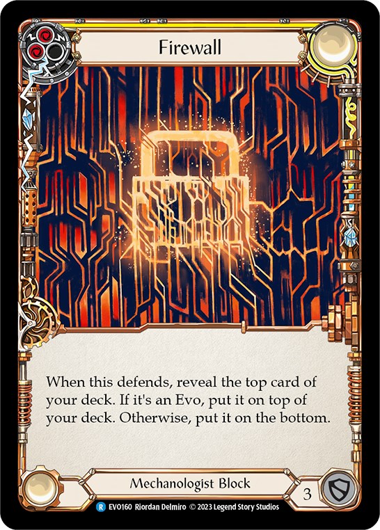 Firewall (Yellow) [EVO160] [Bright Lights]