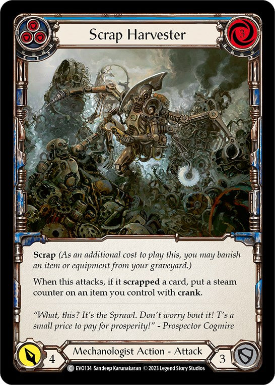 Scrap Harvester (Blue) [EVO134] [Bright Lights]