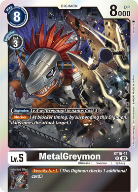MetalGreymon [ST15-11] [Starter Deck 15: Dragon of Courage] Foil