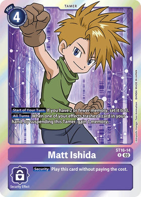 Matt Ishida [ST16-14] [Starter Deck 16: Wolf of Friendship] Foil
