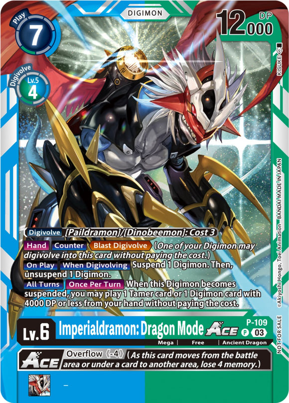 Imperialdramon: Dragon Mode ACE (NYCC 2023 Demo Deck) [P-109] [Digimon Demo Deck Exclusive Cards]