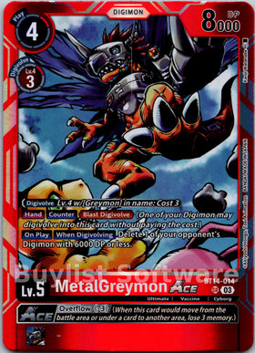 MetalGreymon ACE [BT14-014] [Blast Ace] Foil