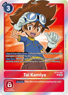 Tai Kamiya [BT14-082] [Blast Ace] Foil