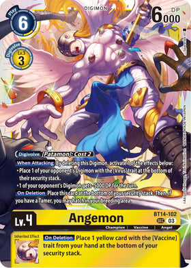 Angemon [BT14-102] [Blast Ace] Foil