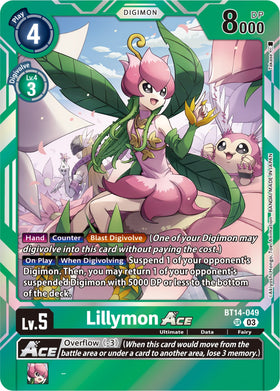 Lillymon ACE [BT14-049] [Blast Ace] Foil