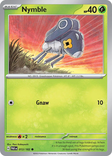 Nymble [013/182] [Paradox Rift] Reverse Holofoil