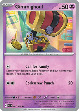 Gimmighoul [087/182] [Paradox Rift]