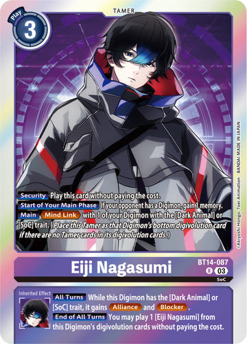 Eiji Nagasumi [BT14-087] [Blast Ace] Foil