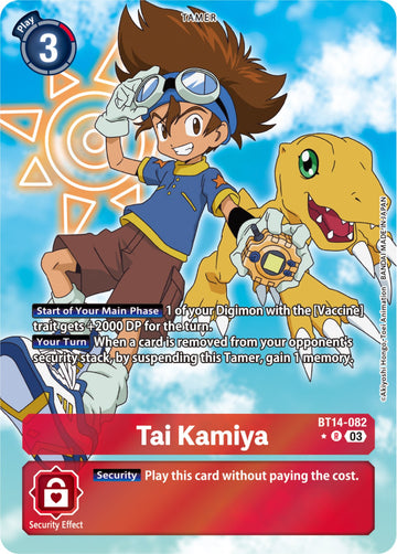 Tai Kamiya (Alternate Art) [BT14-082] [Blast Ace] Foil