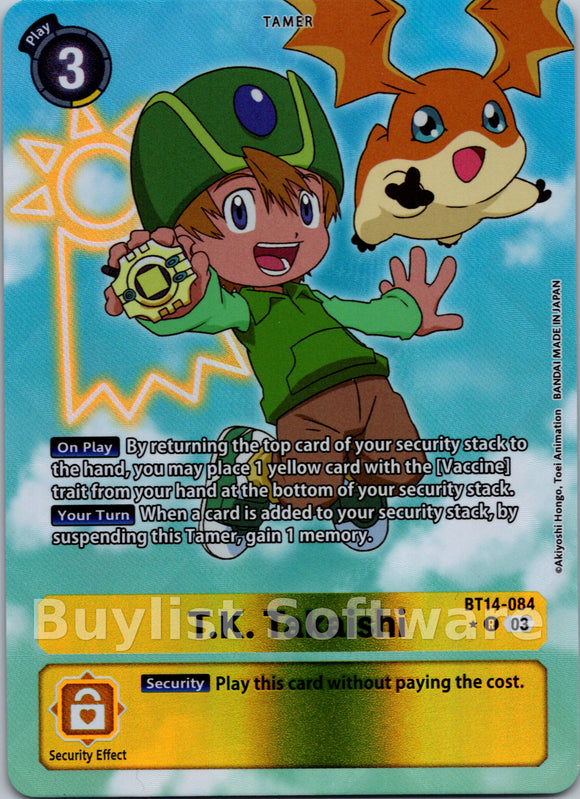 T.K. Takaishi (Alternate Art) [BT14-084] [Blast Ace] Foil