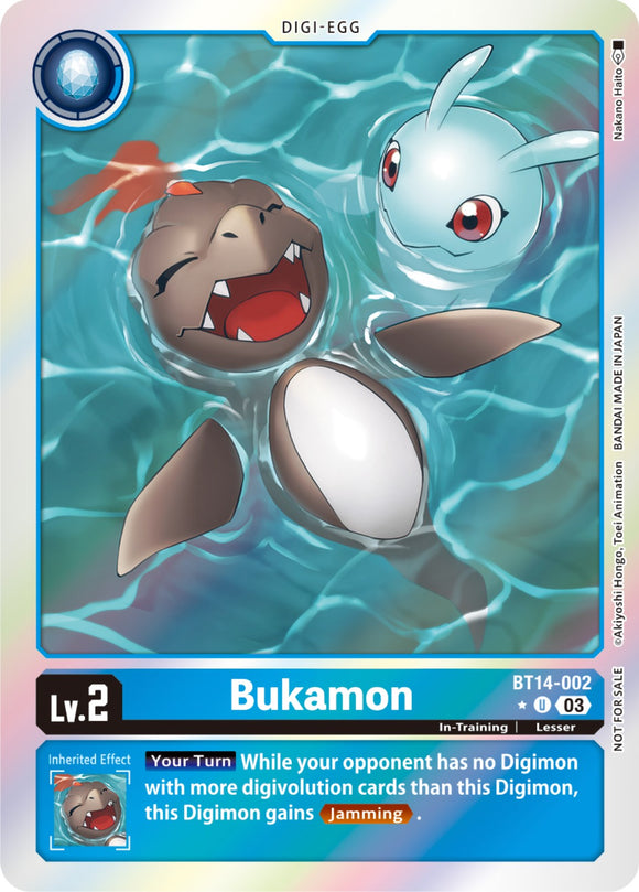 Bukamon (Blast Ace Box Promotion Pack) [BT14-002] [Blast Ace] Foil