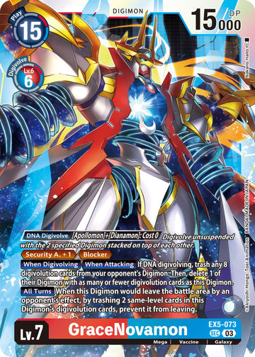 GraceNovamon (Textured) [EX5-073] [Animal Colosseum] Foil