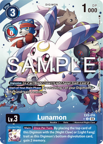 Lunamon (Alternate Art) [EX5-016] [Animal Colosseum] Foil