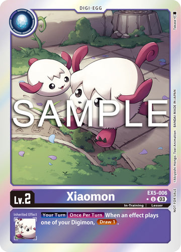 Xiaomon (Animal Colosseum Box Promotion Pack) [EX5-006 U] [Animal Colosseum] Foil