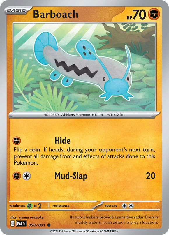 Barboach [050/091] [Paldean Fates]