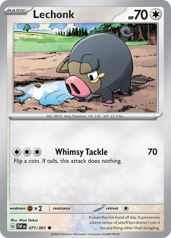 Lechonk [071/091] [Paldean Fates]