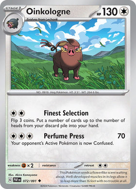 Oinkologne [072/091] [Paldean Fates]