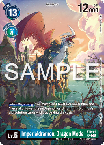 Imperialdramon Dragon Mode (Digimon Illustration Competition Pack 2023) [ST9-06] [Starter Deck 09: Ultimate Ancient Dragon]