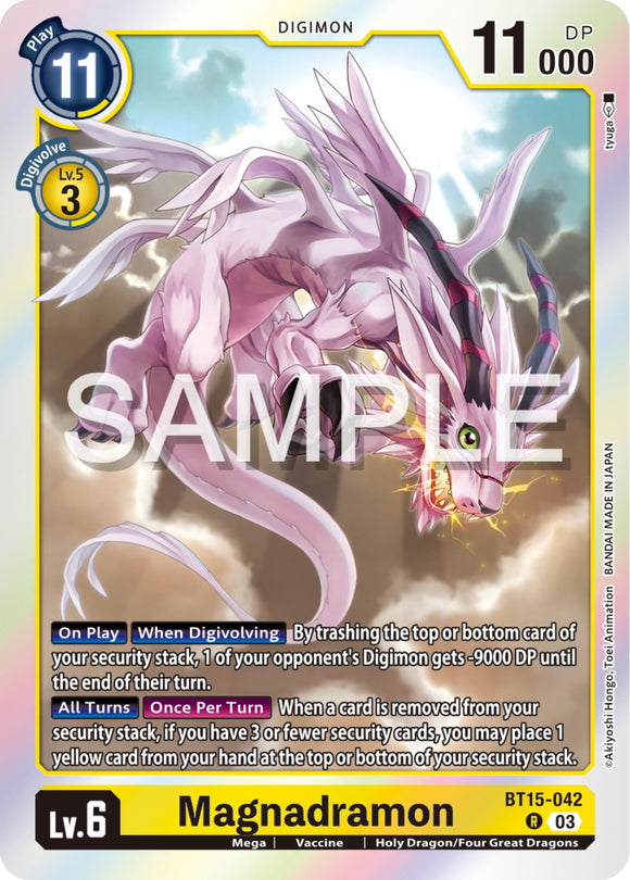 Magnadramon [BT15-042] [Exceed Apocalypse] Foil
