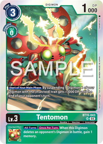 Tentomon [BT15-043] [Exceed Apocalypse] Foil