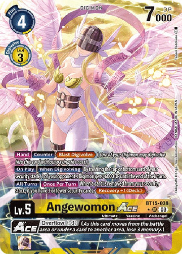 Angewomon ACE (Alternate Art) [BT15-038 SR] [Exceed Apocalypse] Foil