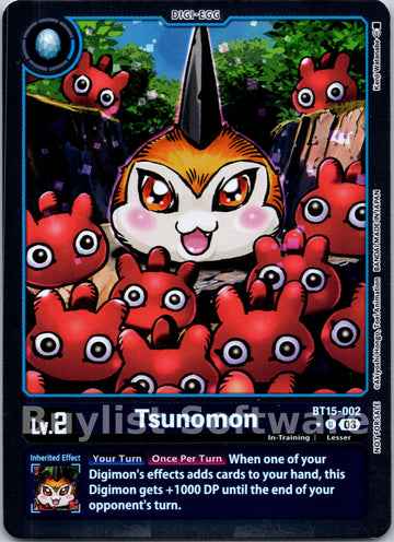 Tsunomon (Exceed Apocalypse Box Promotion Pack) [BT15-002] [Exceed Apocalypse] Foil