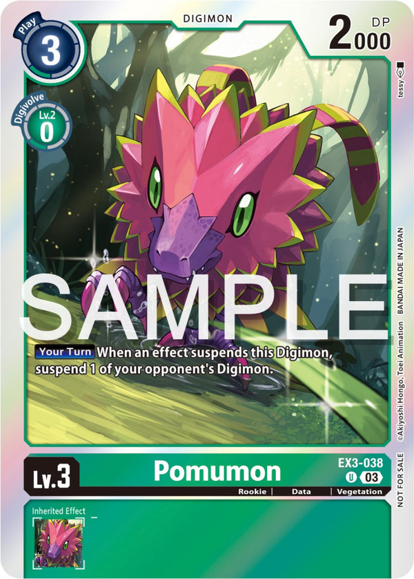Pomumon (Official Tournament Pack Vol.12) [EX3-038] [Draconic Roar] Foil