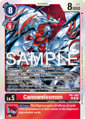 Canoweissmon (Event Pack 6) [RB1-009] [Resurgence Booster] Foil