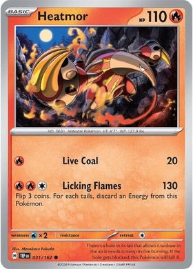 Heatmor [031/162] [Temporal Forces] Reverse Holofoil