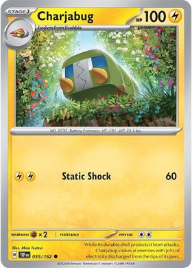 Charjabug [055/162] [Temporal Forces] Reverse Holofoil